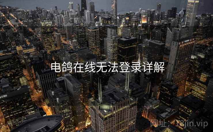 电鸽在线无法登录详解