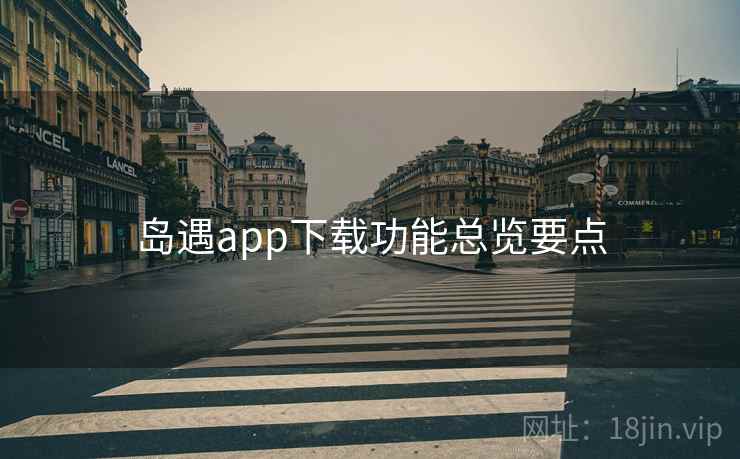 岛遇app下载功能总览要点