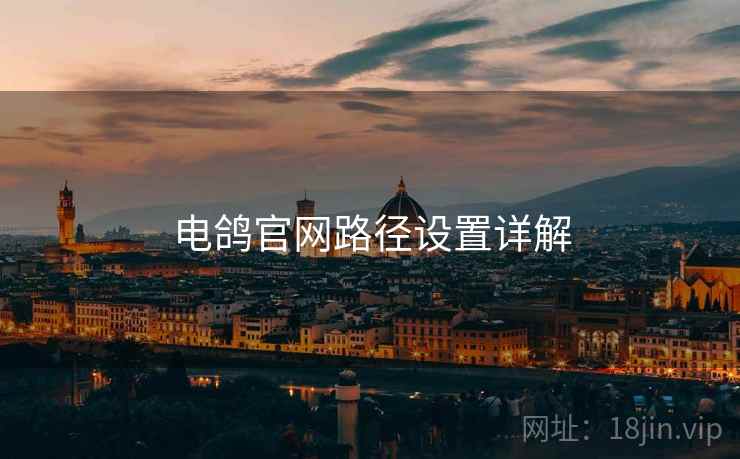电鸽官网路径设置详解