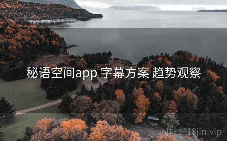 秘语空间app 字幕方案 趋势观察