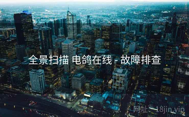 全景扫描 电鸽在线 - 故障排查